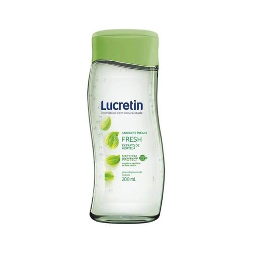 Sabonete Líquido Íntimo Fresh Lucretin 200ml