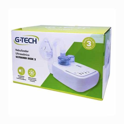 Nebulizador Ultrassônico G-Tech Ultraneb Desk 2 com 1 Unidade