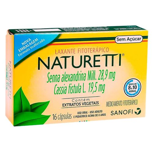 Naturetti com 16 Cápsulas Duras