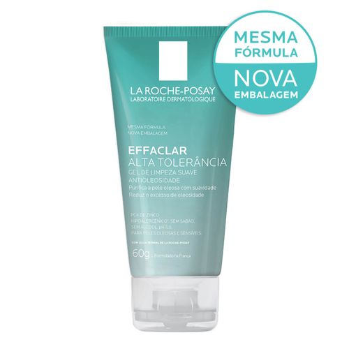 Gel de Limpeza Facial La Roche-Posay Effaclar Alta Tolerância 60g