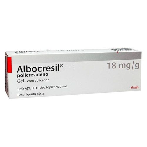 Albocresil 18mg/g Gel de Uso Ginecológico Bisnaga 50g