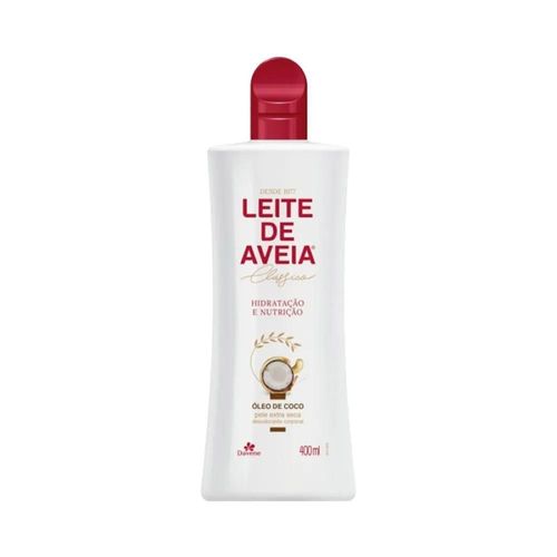 Leite de Aveia Pele Seca Óleo de Coco Davene 400ml