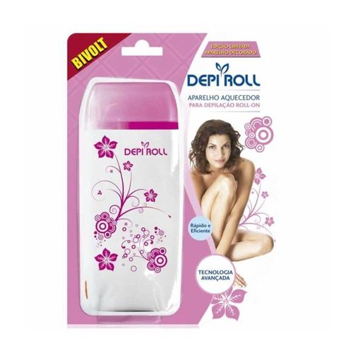 Aparelho Aquecedor de Cera Roll-On Depi Roll Decorado com 1 Unidade