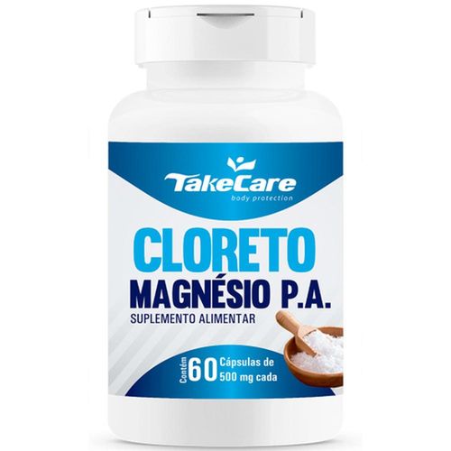 Cloreto de Magnésio P.A. Takecare com 60 Cápsulas