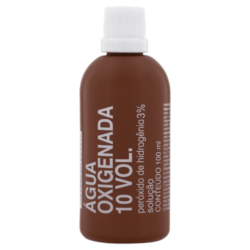 Água Oxigenada 10 Volumes Farmax com 100ml