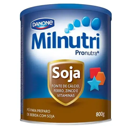 Pó para Preparo de Bebida com Soja Danone Milnutri Premium 800g