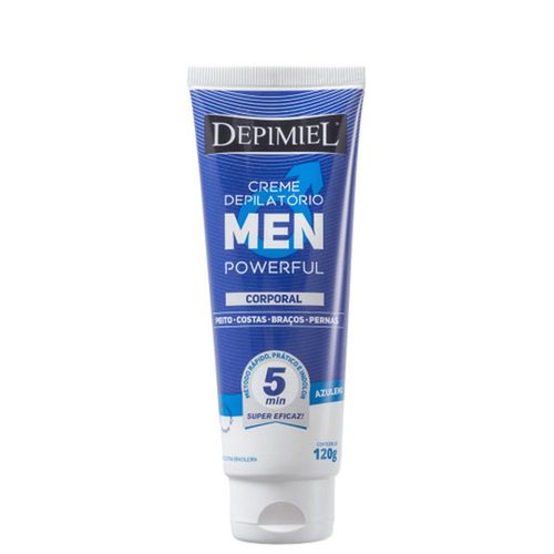 Creme Depilatório Corporal Depimiel Men Powerful Bisnaga 120g