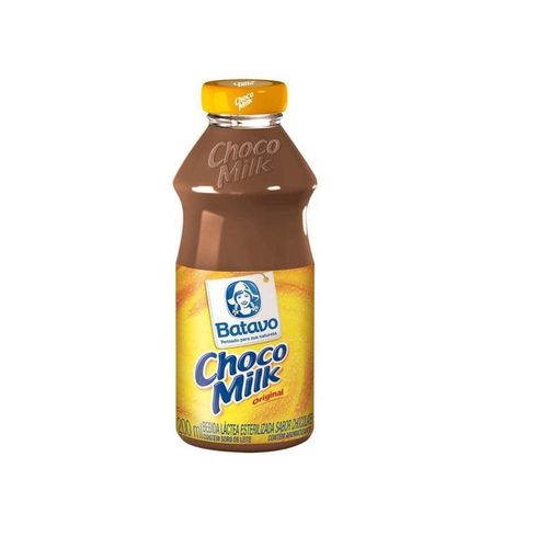 Bebida Láctea Batavo Líquido Chocomilk Garrafa 200ml