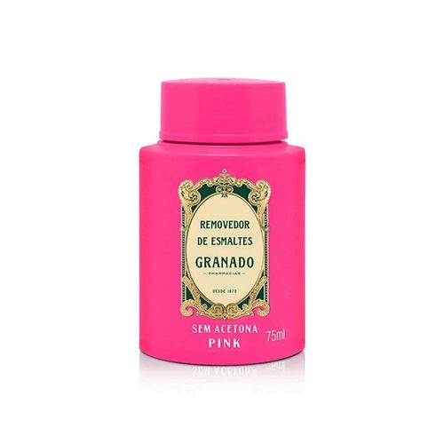 Removedor de Esmalte Granado Pink 75ml