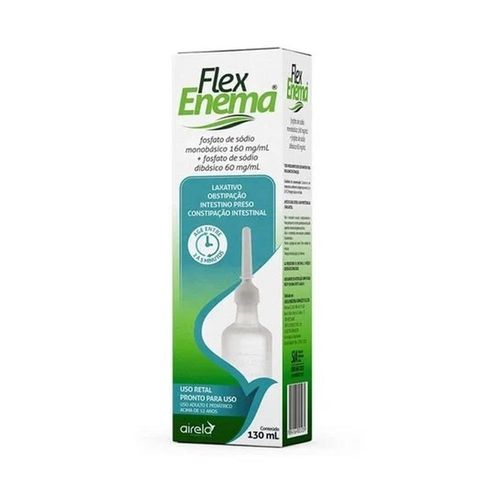 Flexenema Solução de Uso Retal Frascos 130ml