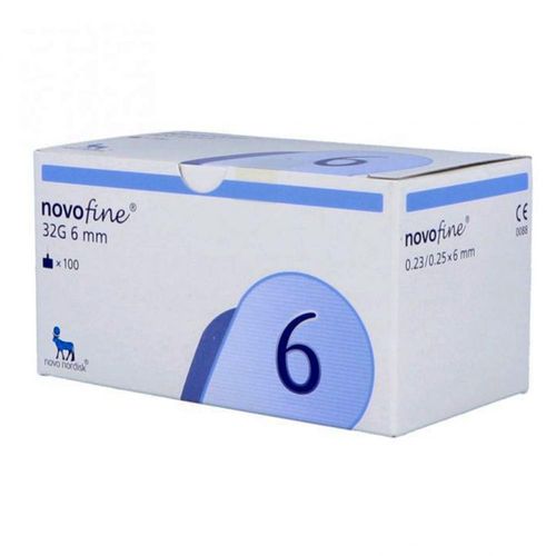 Agulha Insulina Novofine 32g 6mm Novo Nordisk com 100 Unidades