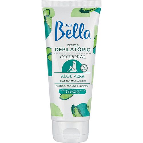 Creme Depilatório Corpo Aloe Vera Depil Bella 100g