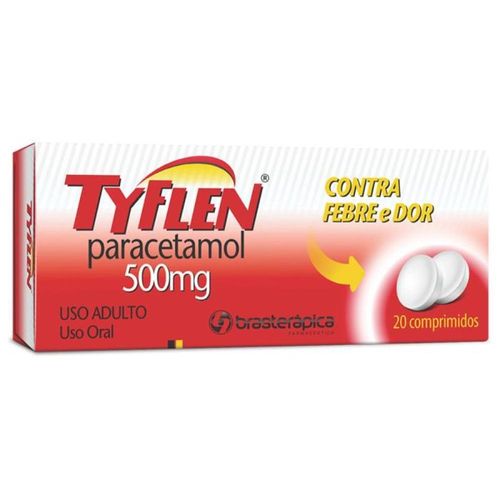 Tyflen 750mg com 20 Comprimidos