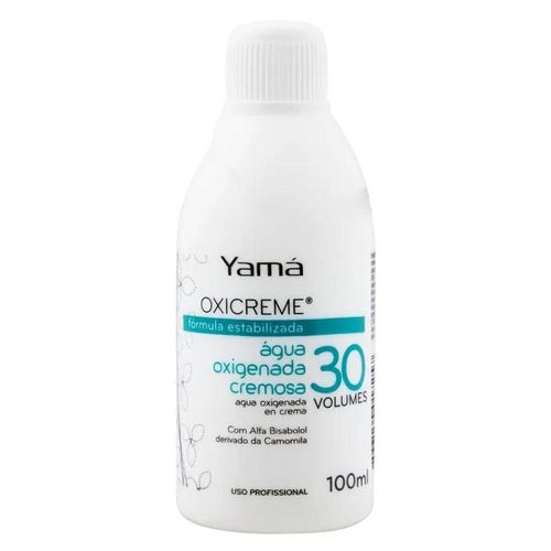 Água Oxigenada Yamá 30 Volumes Oxicreme 100ml