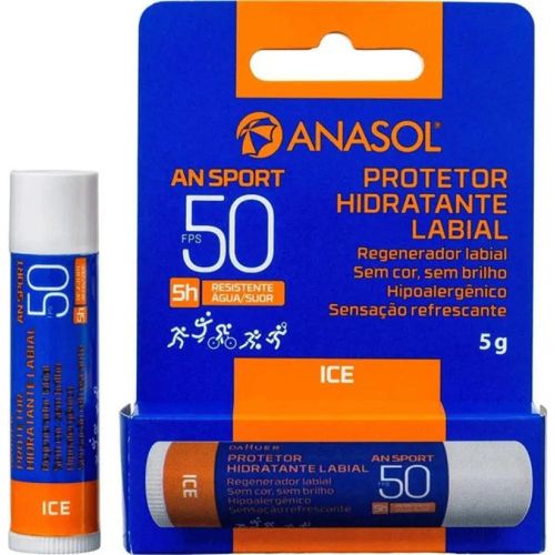 Protetor Labial Anasol Hidratante Labial An Sport FPS50 5g