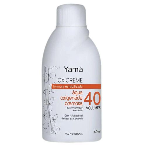 Água Oxigenada Cremosa Yamá 40 Volumes 60ml