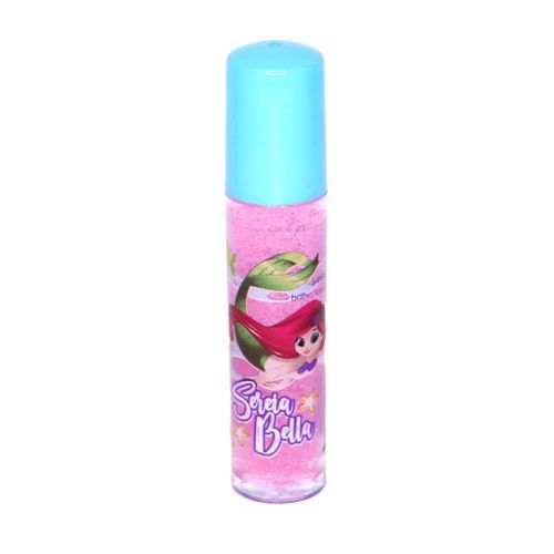 Brilho Labial Safira Sereia Bella Sabor Tutti-Frutti Roll-On 5.5ml