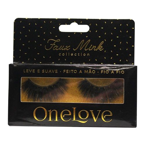 Cílios Postiços Faux Mink Fm605 Hollywood com 1 Par