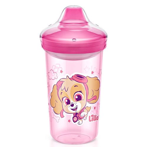 Copo de Treinamento Max Patrulha Canina Rosa Lillo 320ml