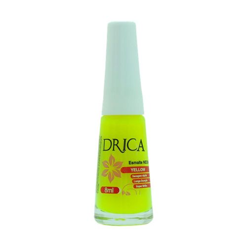 Drica Esmalte Líquido Cremoso Neon Yellow 8ml