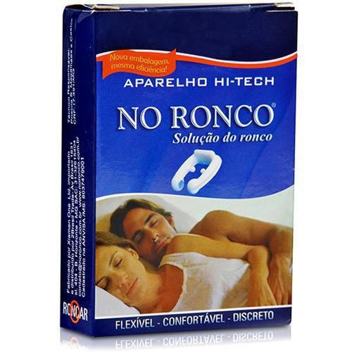 No Ronco Aparelho Flexível Anti-Ronco com 1 Unidade