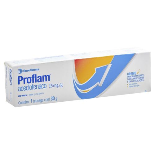 Proflam 15mg/g Creme de Uso Dermatológico 30g