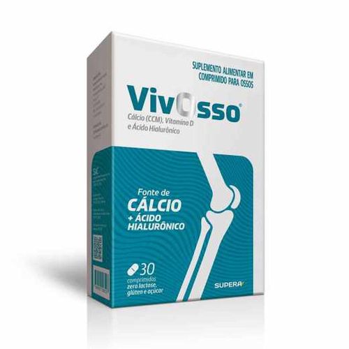 Suplemento Alimentar Vivosso Supera com 30 Comprimidos