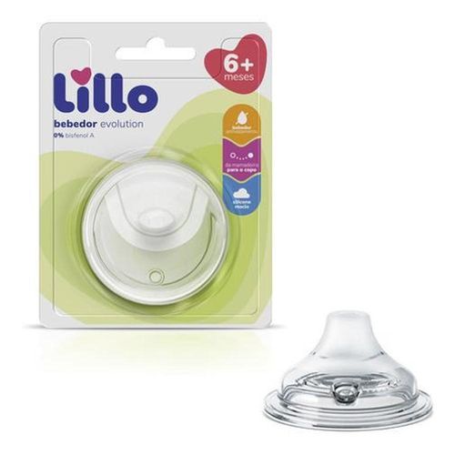 Lillo Bebedor Reposição Silicone Evolution Toque Macio com 1 Unidade