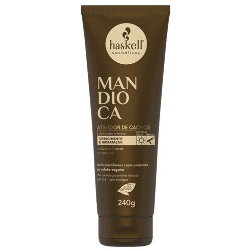 Ativador de Cachos Haskell Mandioca Afro 240g