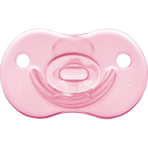 Chupeta Lillo Soft Calming Tamanho 1 Simétrico Silicone Rosa com 1 Unidade