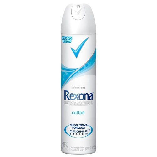 Desodorante Antitranspirante Aerossol Women Cotton Feminino Rexona 175ml