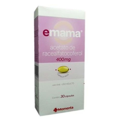 Emama 400mg com 30 Cápsulas Gelatinosas Moles