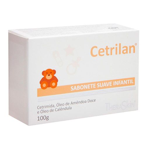 Sabonete em Barra Suave Cetrilan Infantil 100g