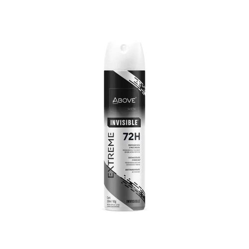 Desodorante Antitrasnpirante Aerosol Above Men Extreme Invisible 72H 150ml