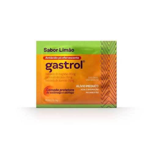 Gastrol Limão Pó Efervescente 5g