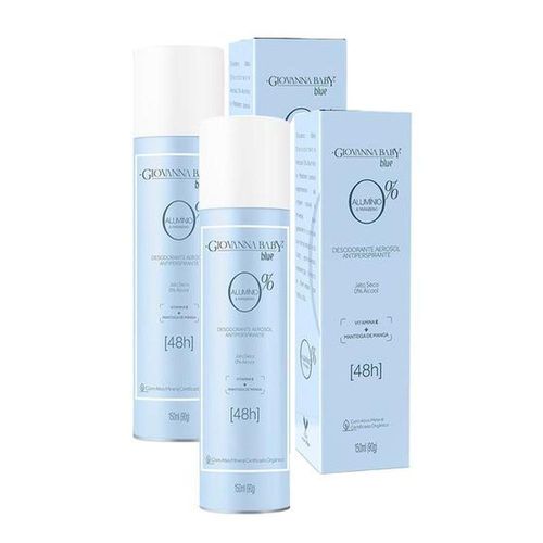 Desodorante Giovanna Baby Blue Aerossol 150ml