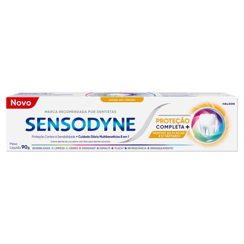 Pasta de Dente Sensodyne Proteção Completa Antitártaro 90g