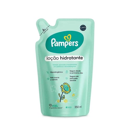 Loção Hidratante para O Corpo Pampers Girassol Refil 350ml