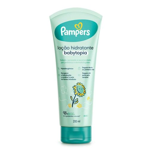 Loção Hidratante Pampers Babytopia Girassol 250ml