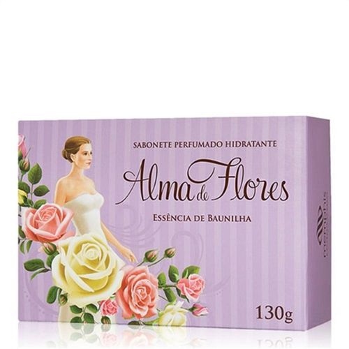 Sabonete em Barra Essência de Baunilha Alma de Flores 130g