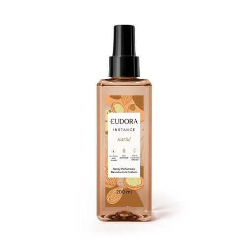 Spray Perfumado Desodorante Eudora Instance Karité 200ml