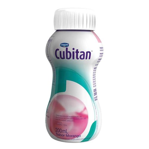 Suplemento Alimentar Cubitan Sabor Morango com 200ml