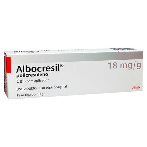 Albocresil 18mg/g Gel de Uso Ginecológico