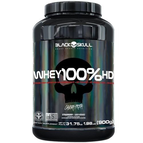 Whey 100% Hd Black Skull Chocolate