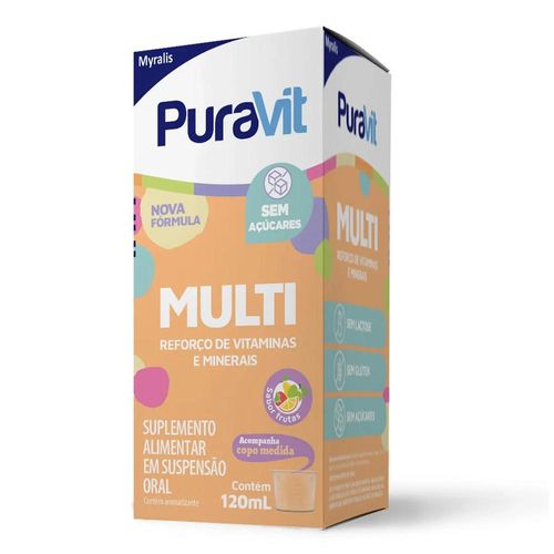 Suplemento Vitamínicomineral Puravit Multi Solução Oral