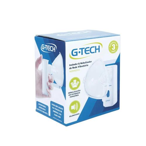 Inalador Nebulizador de Rede Vibratória G-Tech G-CNEBMESH 2