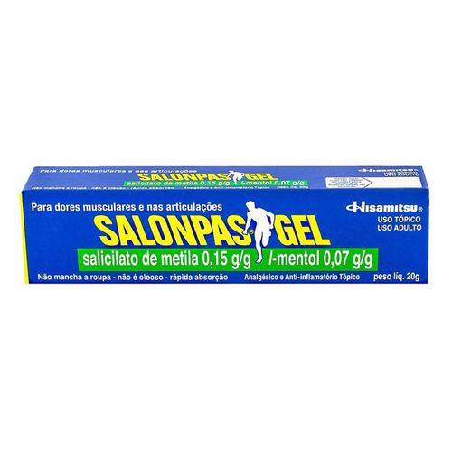 Salonpas 0,15G/g + 0,07G/g Gel de Uso Dermatológico