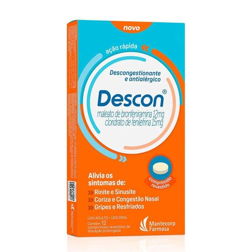 Descon 12mg + 15mg