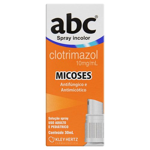 ABC 10mg/ml Solução de Uso Dermatológico Frasco Spray