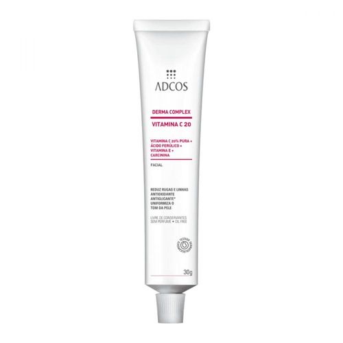 Derma Complexx Adcos Vitamina C 20% Creme Facial 30g